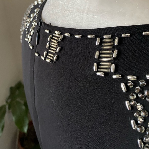 Arden B. Exclusive Beaded Cocktail dress - Picture 7 of 10
